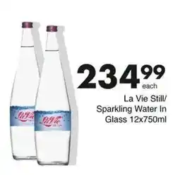 Save Hyper La Vie Still/ Sparkling Water In Glass offer