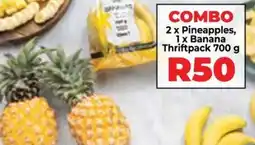 Food Lover's Market Pineapples and Banana Thriftpack offer