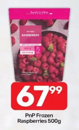 Pick n Pay PnP Frozen Raspberries offer