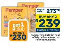 Pick n Pay Pamper Fine Cuts Cat Food Assorted offer
