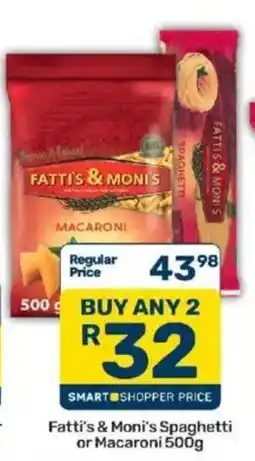 Pick n Pay Fatti's & Moni's Macaroni offer