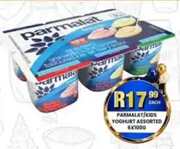 Take 'n Pay Parmalat/Kids Yoghurt Assorted offer