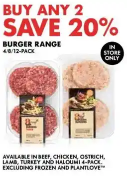 Woolworths Burger Range offer