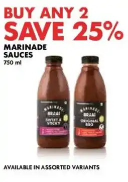 Woolworths Marinade Sauces Assorted offer
