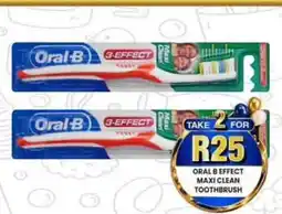 Take 'n Pay Oral B Effect Maxi Clean Toothbrush offer