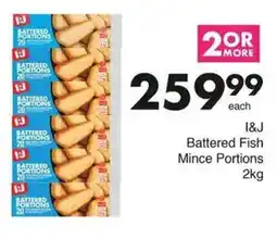 Save Hyper I&J Battered Fish Mince Portions offer