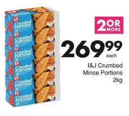 Save Hyper I&J Crumbed Mince Portions offer