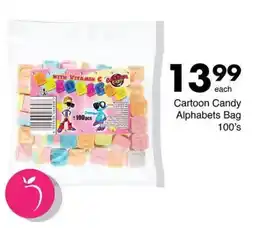 Save Hyper Cartoon Candy Alphabets Bag offer