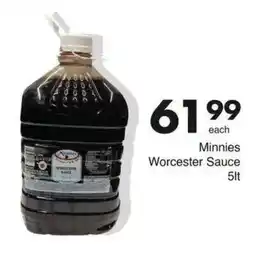 Save Hyper Minnies Worcester Sauce offer
