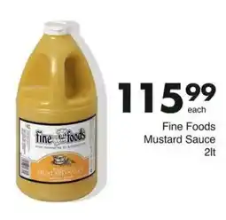 Save Hyper Fine Foods Mustard Sauce offer