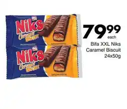 Save Hyper Bifa XXL Niks Caramel Biscuit offer