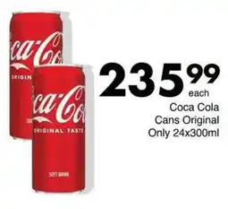Save Hyper Coca Cola Cans Original offer