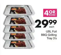 Save Hyper UBL Foil BBQ Grilling Tray offer