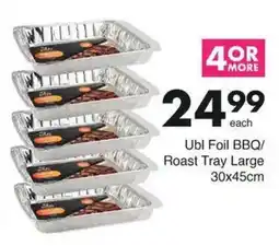 Save Hyper Ubl Foil BBQ/ Roast Tray Large offer