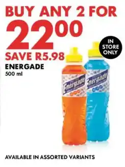 Woolworths EnerGade Assorted offer