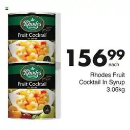 Save Hyper Rhodes Fruit Cocktail In Syrup offer