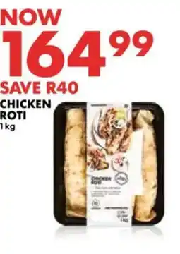 Woolworths Chicken Roti offer