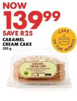 Woolworths Caramel Cream Cake offer
