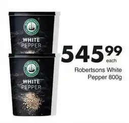 Save Hyper Robertsons White Pepper offer