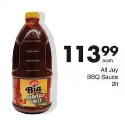 Save Hyper All Joy BBQ Sauce offer