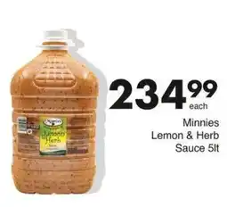 Save Hyper Minnies Lemon & Herb Sauce offer