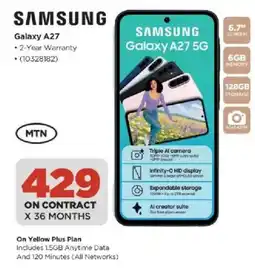 HiFi Corp SAMSUNG Galaxy A27 5G offer