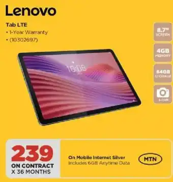 Lenovo Tab LTE