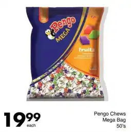 Save Hyper Pengo Chews Mega Bag 50's offer