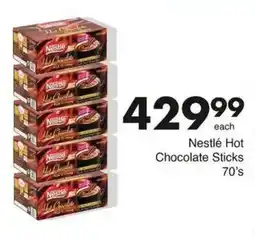 Save Hyper Nestlé Hot Chocolate Sticks offer