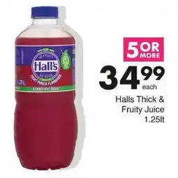 Save Hyper Halls Thick & Fruity Juice offer