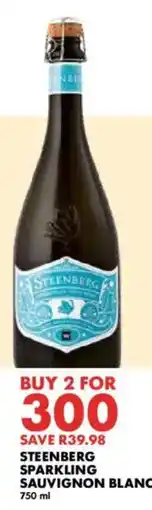 Woolworths Steenberg Sparkling Sauvignon Blanc offer
