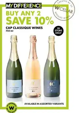 Woolworths Cap Classique Wines Assorted offer