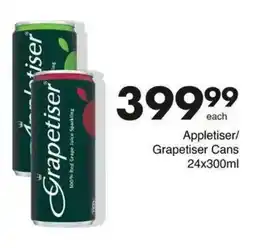 Save Hyper Appletiser/ Grapetiser Cans offer