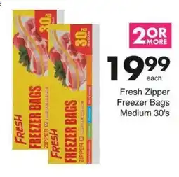 Save Hyper Fresh Zipper Freezer Bags offer