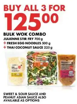 Woolworths BULK WOK COMBO offer