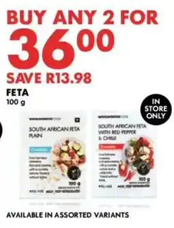 Woolworths South African Feta offer