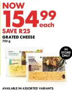 Woolworths Grated Cheese offer