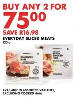 Woolworths Everyday Sliced Meats offer