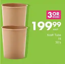 Save Hyper Kraft Tubs offer