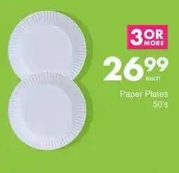 Save Hyper Paper Plates 50's offer
