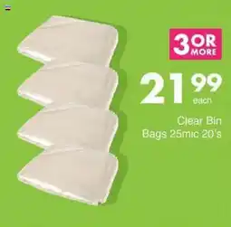 Save Hyper Clear Bin Bags offer
