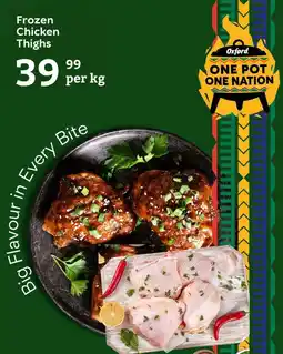 Oxford Freshmarket Oxford Frozen Chicken Thighs offer