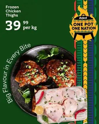 Oxford Frozen Chicken Thighs