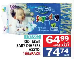Arrow Cash And Carry KIDI BEAR BABY DIAPERS offer