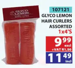 Arrow Cash And Carry Glyco Lemon Hair Curlers Assorted offer