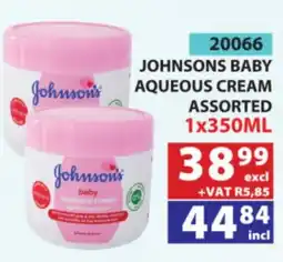 Arrow Cash And Carry JOHNSONS BABY AQUEOUS CREAM Assorted offer