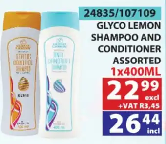 Glyco Lemon Shampoo and Conditioner Assorted