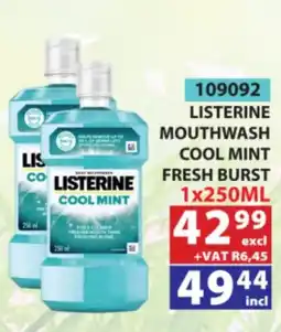 Arrow Cash And Carry Listerine Mouthwash Cool Mint Fresh Burst offer