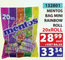 Arrow Cash And Carry Mini Mentos Rainbow Roll offer