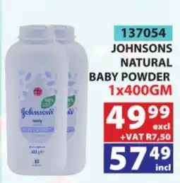 Arrow Cash And Carry JOHNSONS NATURAL BABY POWDER offer